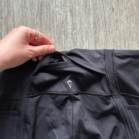 Ivivva by Lululemon Black High Rise 7/8 Length Fresh Focus Pant Leggings Size 14 - Picture 9 of 14